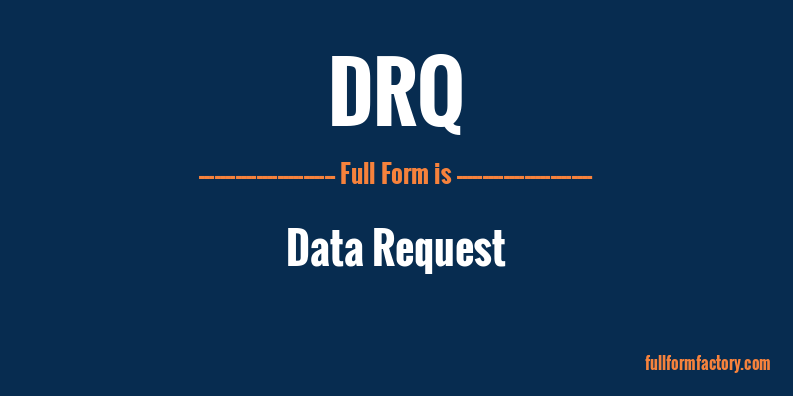 drq-full-form