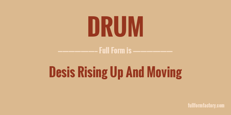 drum-full-form