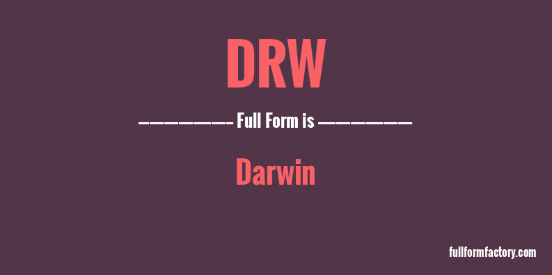 drw-full-form