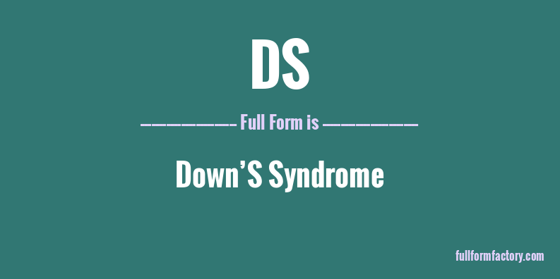 ds-full-form