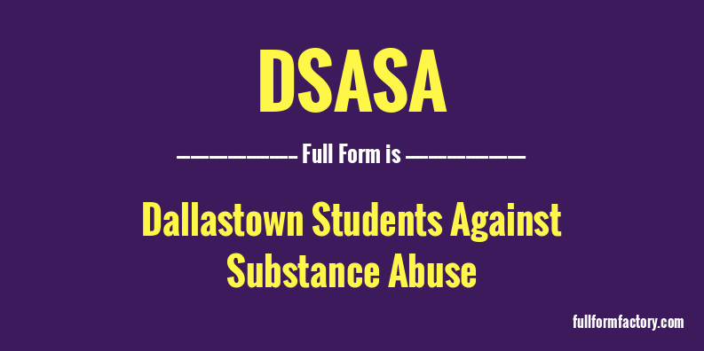 dsasa-full-form