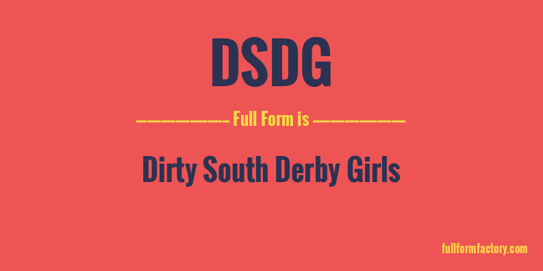 dsdg-full-form