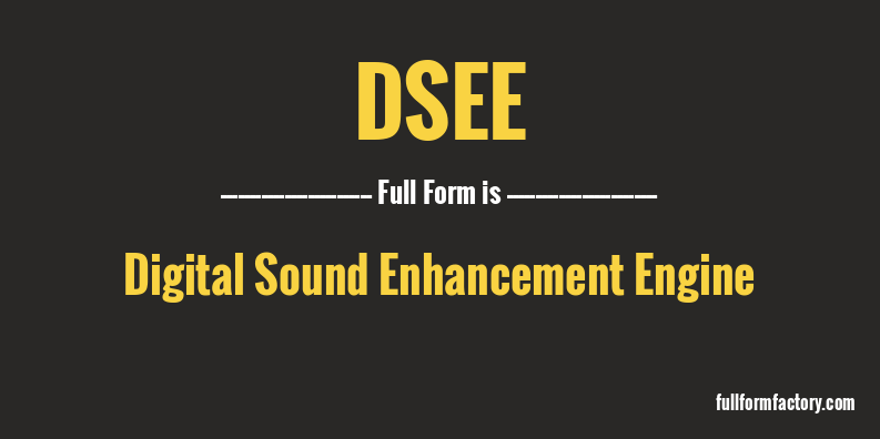 dsee-full-form