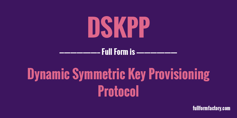 dskpp-full-form