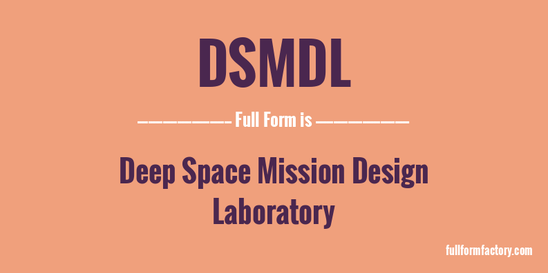 dsmdl-full-form