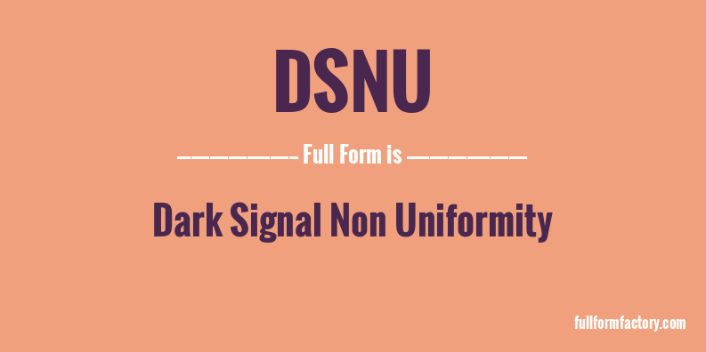 dsnu-full-form