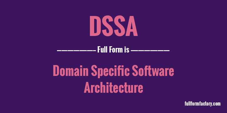dssa-full-form