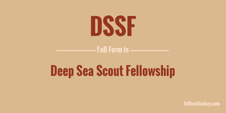 dssf-full-form
