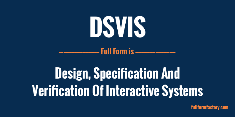 dsvis-full-form