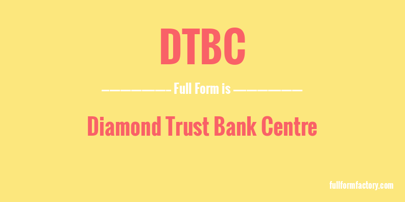 dtbc-full-form