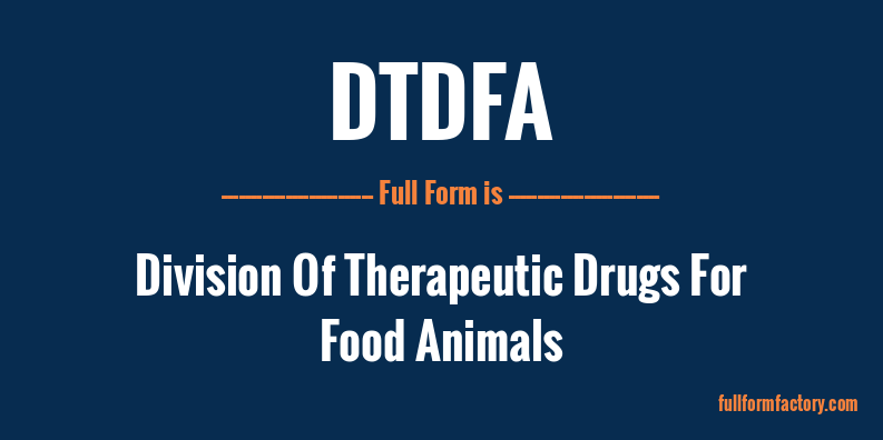 dtdfa-full-form