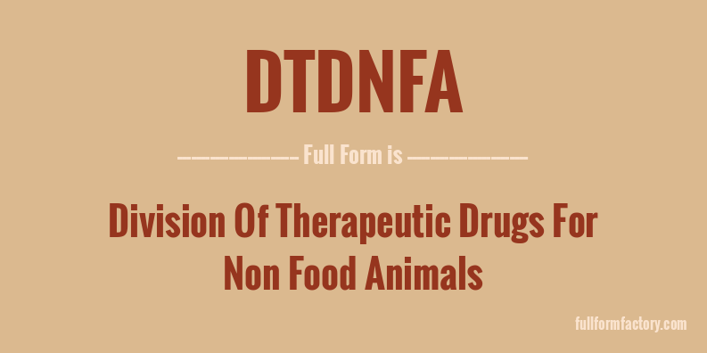 dtdnfa-full-form