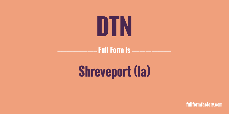 dtn-full-form
