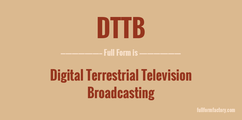 dttb-full-form