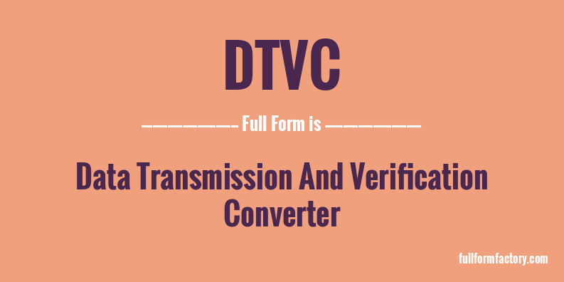 dtvc-full-form