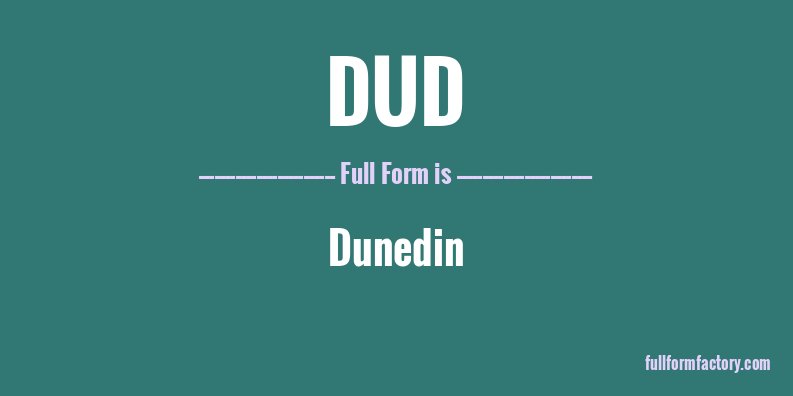 dud-full-form