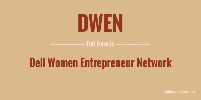 dwen-full-form
