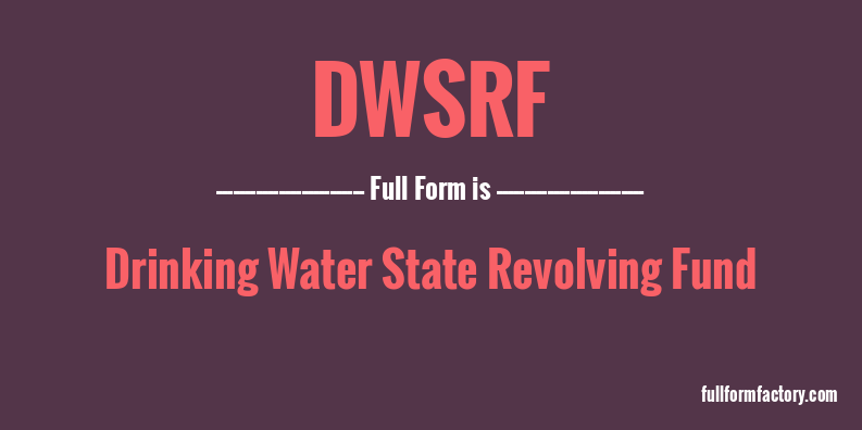 dwsrf-full-form