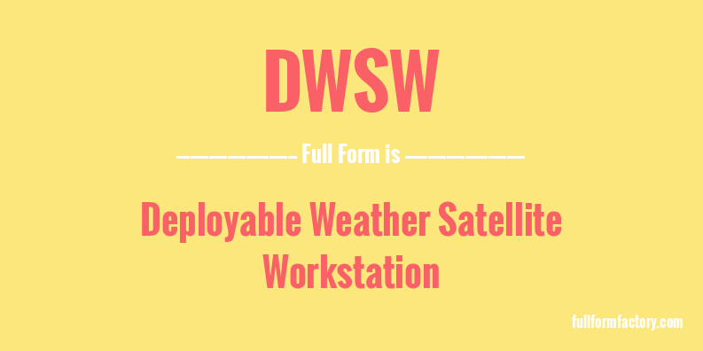 dwsw-full-form