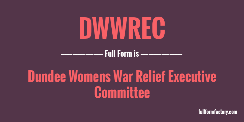 dwwrec-full-form