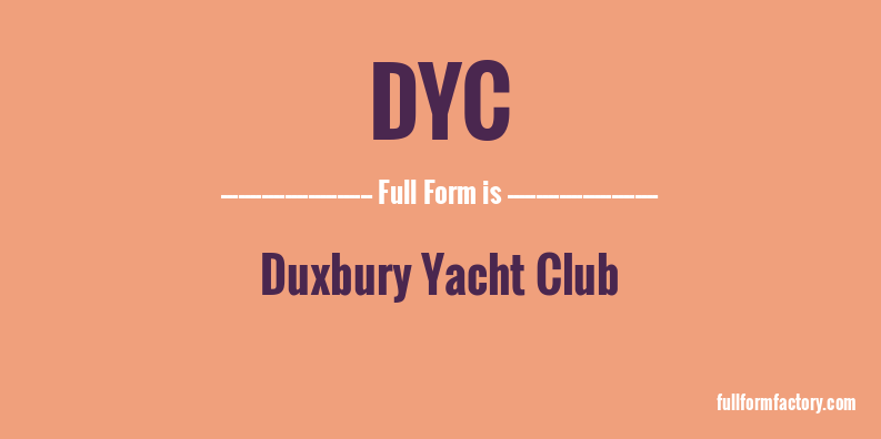 dyc-full-form