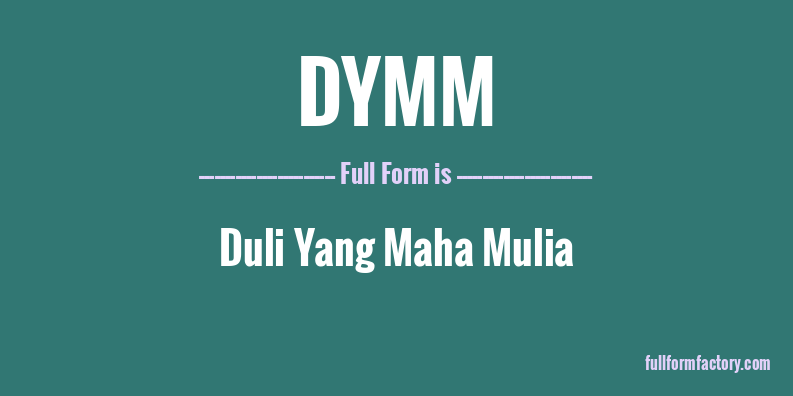 dymm-full-form