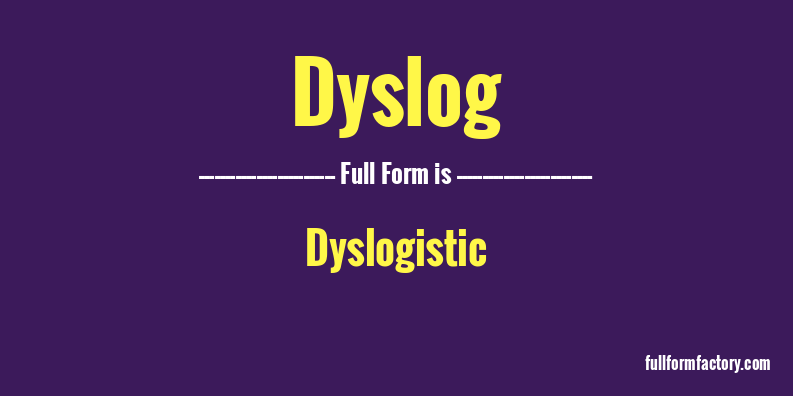 dyslog-full-form