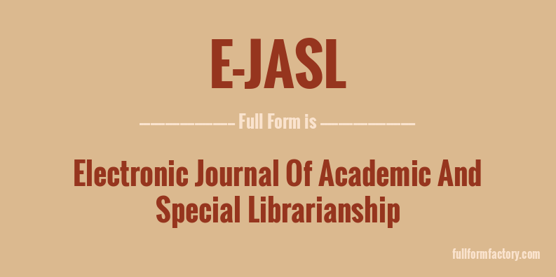 e-jasl-full-form