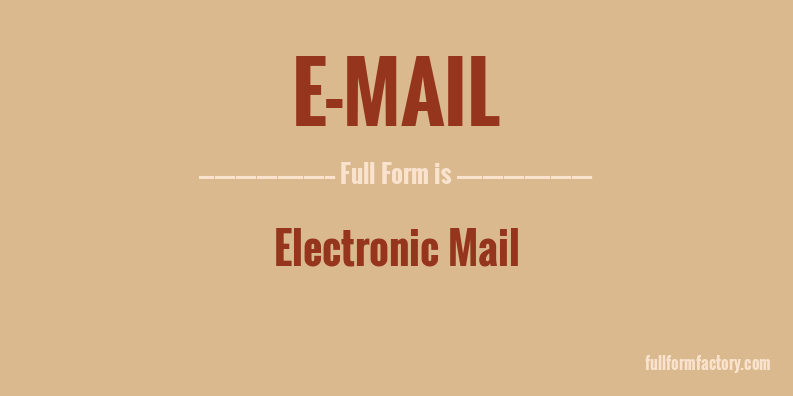 e-mail-full-form
