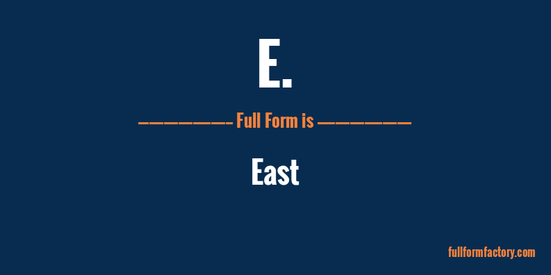 e.-full-form