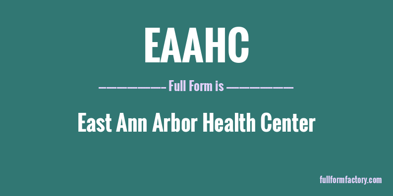 eaahc-full-form