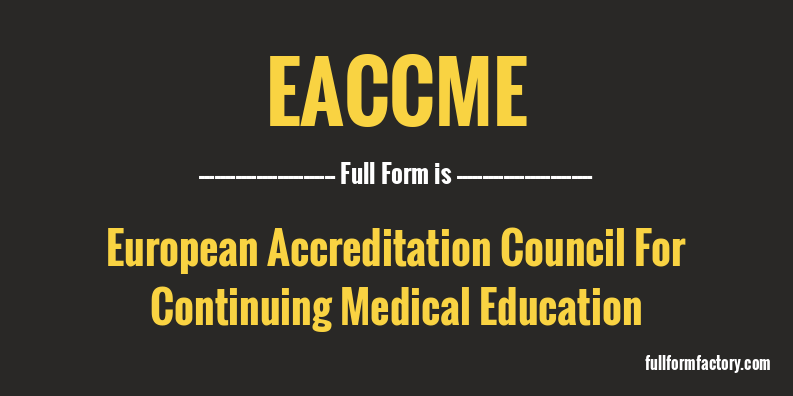 eaccme-full-form