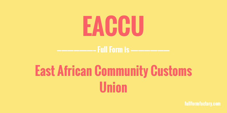 eaccu-full-form