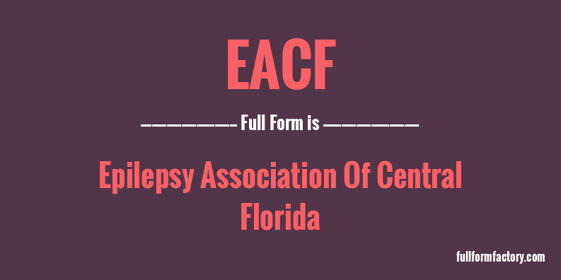 eacf-full-form