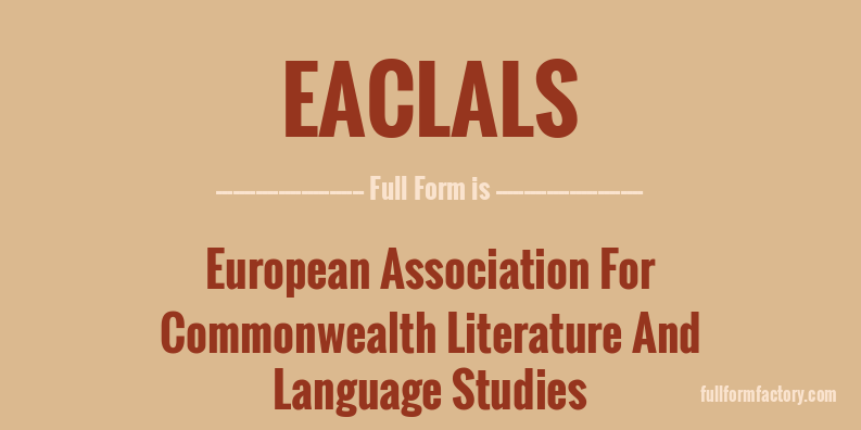 eaclals-full-form