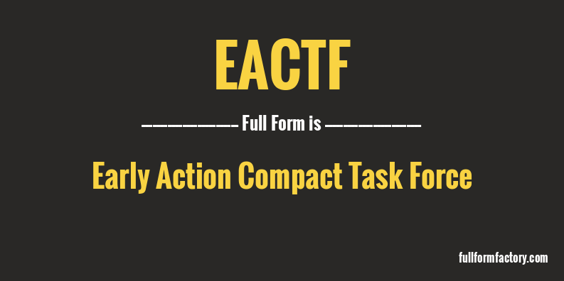 eactf-full-form