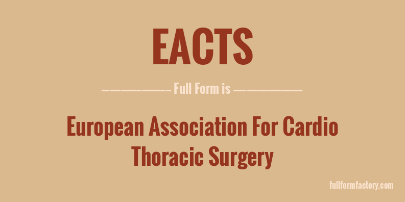 eacts-full-form