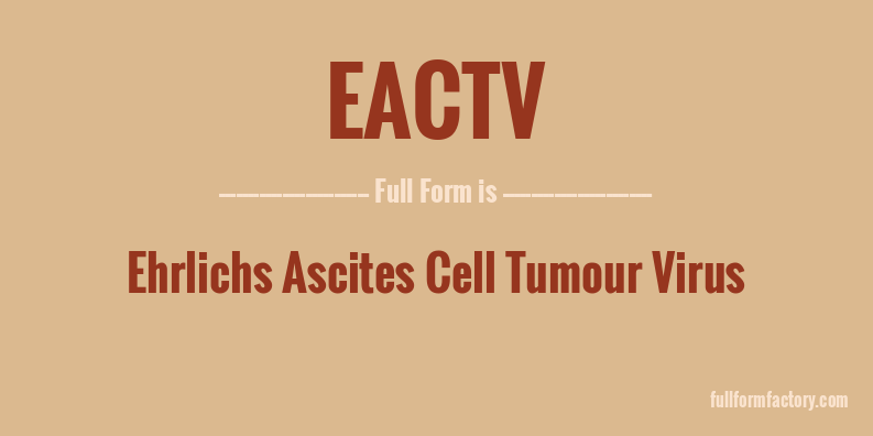 eactv-full-form