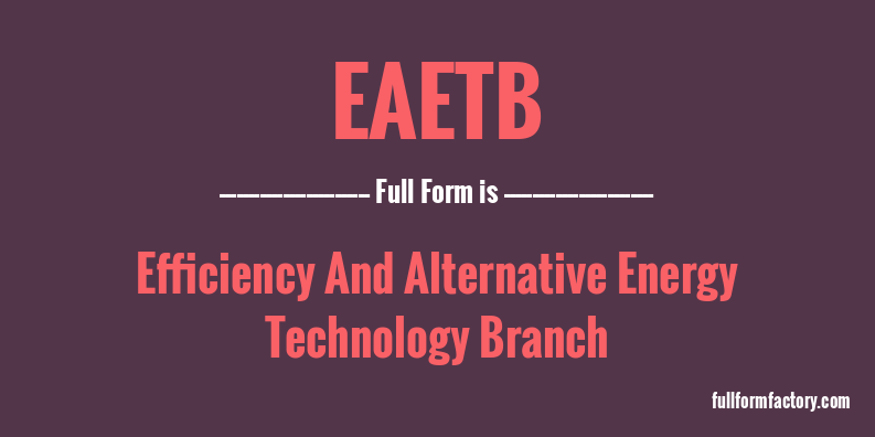 eaetb-full-form