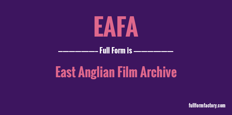 eafa-full-form