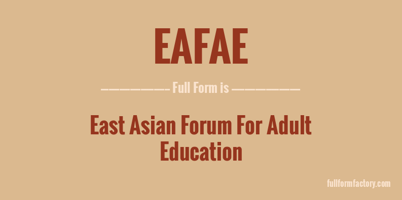 eafae-full-form