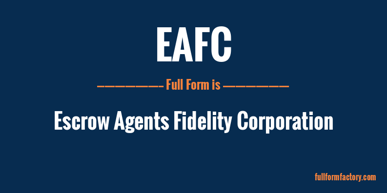 eafc-full-form