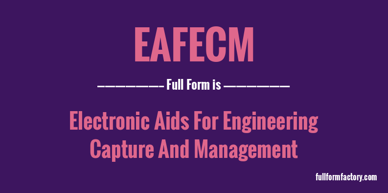 eafecm-full-form