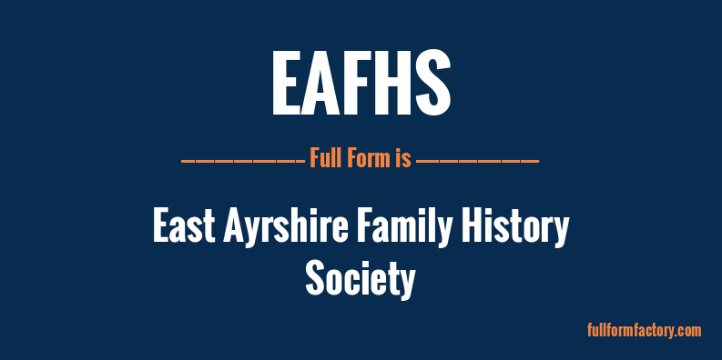eafhs-full-form