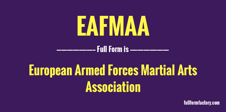 eafmaa-full-form