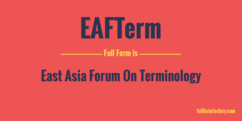 eafterm-full-form