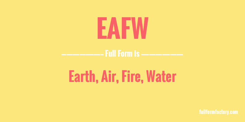 eafw-full-form