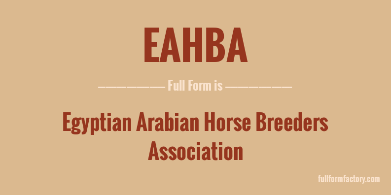 eahba-full-form