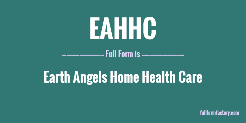 eahhc-full-form
