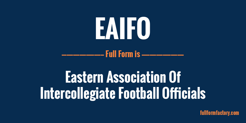 eaifo-full-form
